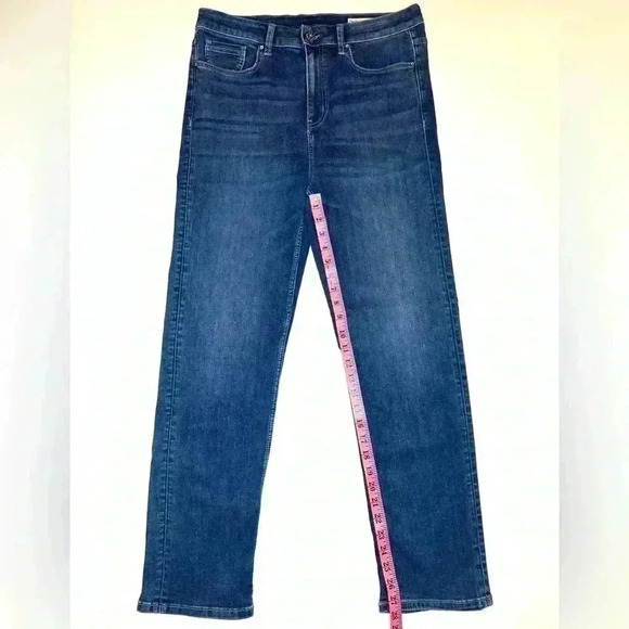 M&S EST. 1884 The Supersoft Sienna Straight Jeans Size 14 Stretch - Picture 3 of 9